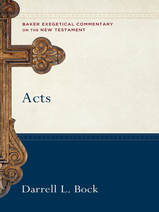 Title details for Acts by Darrell L. Bock - Available